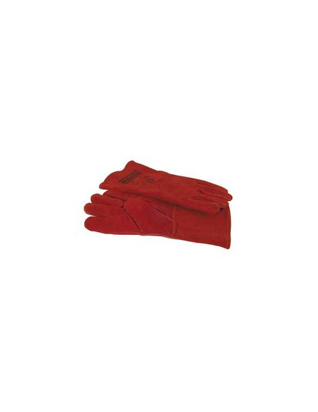 Guantes para Solder - Rojo - 9/L