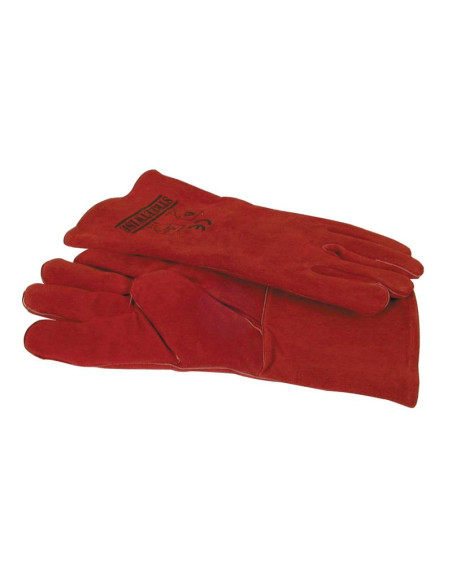 Guantes para Solder - Rojo - 9/L