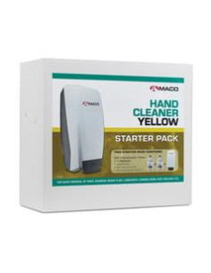 MACO Limpiador de manos - Amarillo - juego de 2x4 litros...