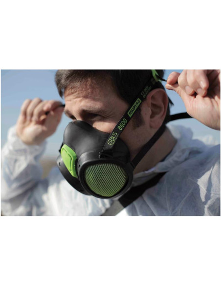 Media máscara con protección A2P3 sin mantenimiento BLS 8600