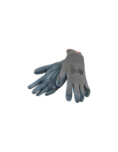 Nitrile Foam Palm Guante - 7/S