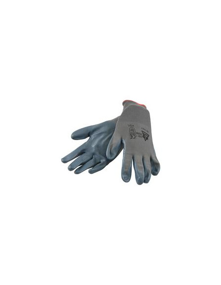 Nitrile Foam Palm Guante - 7/S