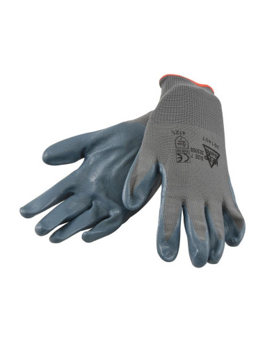 Nitrile Foam Palm Guante - 7/S