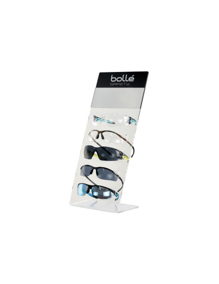 Soporte expositor para cinco artículos