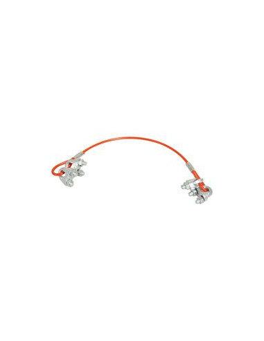 Abrazadera seguridad trenzada, Adecuado para muelle 10mm,