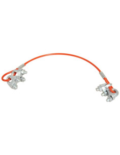 Abrazadera seguridad trenzada, Adecuado para muelle 10mm, 2