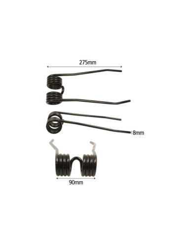 Muelle - Henificador - - - Longitud:275mm,...