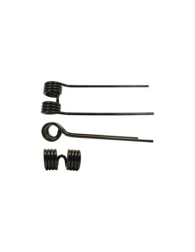 Muelle - Henificador - - - Longitud:386mm, Anchura:111mm, Ø9.5mm - Recambio para Kuhn Corresponde a: 57601100