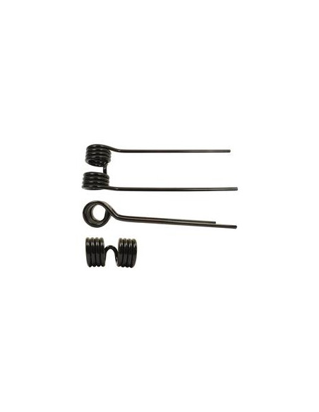 Muelle - Henificador - - - Longitud:386mm, Anchura:111mm, Ø9.5mm - Recambio para Kuhn Corresponde a: 57601100