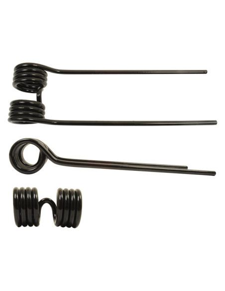 Muelle - Henificador - - - Longitud:386mm, Anchura:111mm, Ø9.5mm - Recambio para Kuhn Corresponde a: 57601100