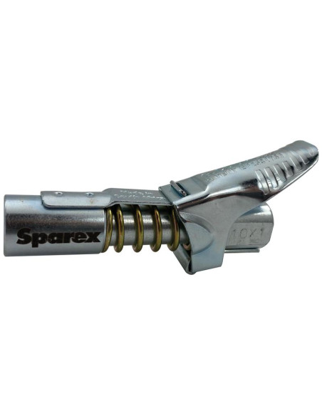 Acoplador de lubricante con bloqueo activado con gatillo, M10