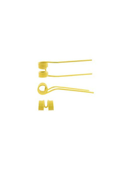 Muelle - Henificador - - - Longitud:390mm, Anchura:102mm, Ø9.4mm - Recambio para Agram, Gallingnani Corresponde a: 821039