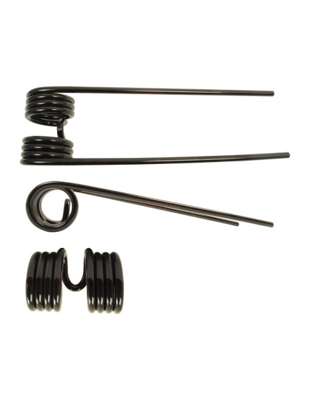 Muelle - Henificador - - - Longitud:395mm, Anchura:115mm, Ø9.5mm - Recambio para Kuhn Corresponde a: 58561900