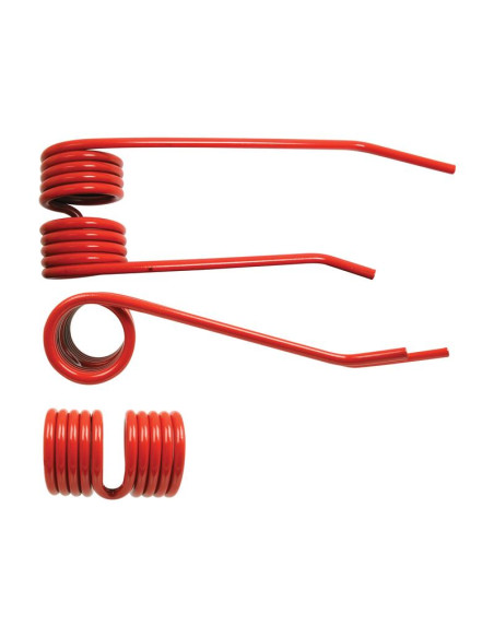 Muelle - Henificador - Dcho. - Longitud:360mm, Anchura:105mm, Ø9mm - Recambio para JF Corresponde a: 14330200