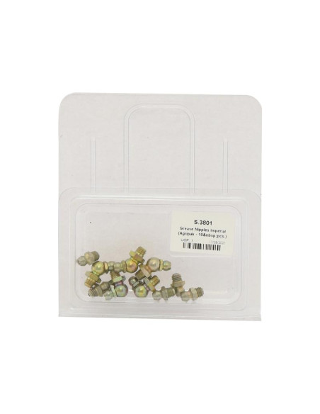 Blister 10 pzas. Surtido Engrasadores - Pulgadas