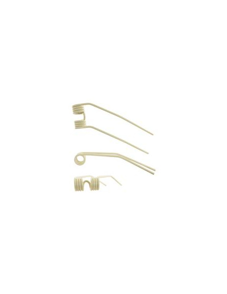 Muelle - Henificador - Dcho. - Longitud:374mm, Anchura:101mm, Ø9mm - Recambio para Deutz-Fahr Corresponde a: 06229777