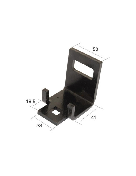 Brida brazo cultivador 32x10mm Suitable for 40x30mm Corresponde a: A100597