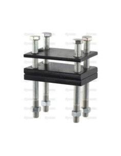 Brida brazo cultivador 35x35mm Adecuado para100x100mm