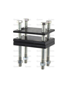 Brida brazo cultivador 35x35mm Adecuado para100x100mm 2