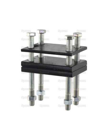 Brida brazo cultivador 35x35mm Adecuado para100x100mm