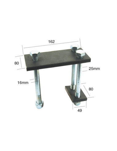 Brida brazo cultivador Adecuado para100x100mm
