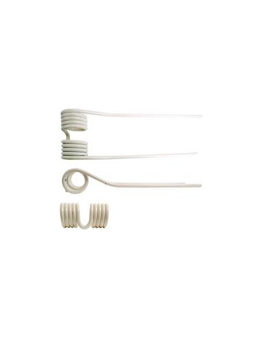 Muelle - Henificador - Dcho. - Longitud:400mm, Anchura:122mm, Ø9.5mm - Recambio para SIP, Twose Corresponde a: 154796000