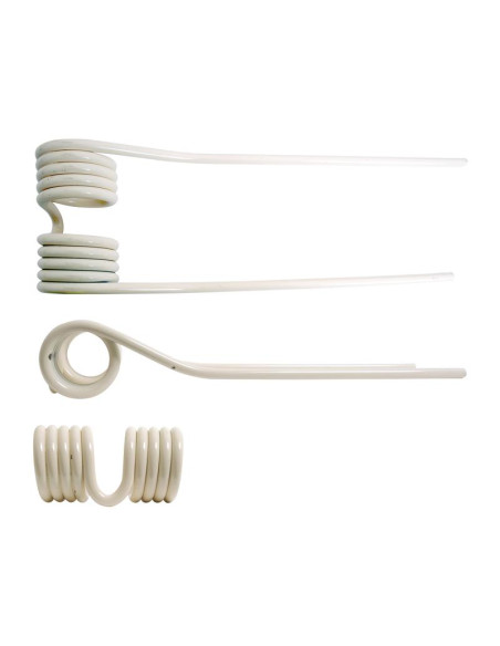 Muelle - Henificador - Dcho. - Longitud:400mm, Anchura:122mm, Ø9.5mm - Recambio para SIP, Twose Corresponde a: 154796000