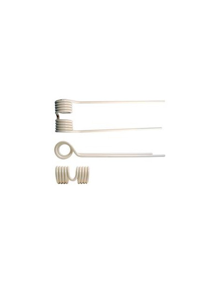 Muelle - Henificador - Dcho. - Longitud:410mm, Anchura:115mm, Ø9mm - Recambio para PZ, Vicon Corresponde a: PZ340