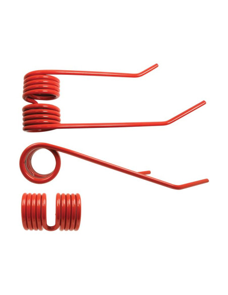 Muelle - Henificador - Izdo. - Longitud:360mm, Anchura:105mm, Ø9mm - Recambio para JF Corresponde a: 14330201