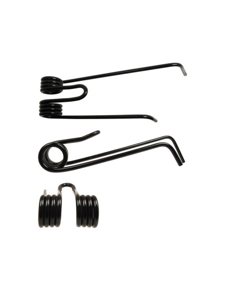 Muelle - Henificador - Izdo. - Longitud:372mm, Anchura:105mm, Ø9mm - Recambio para Lely Corresponde a: 401500580L