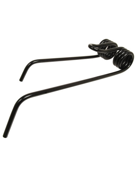 Muelle - Henificador - Izdo. - Longitud:372mm, Anchura:105mm, Ø9mm - Recambio para Lely Corresponde a: 401500580L