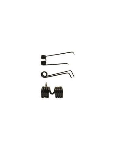 Muelle - Henificador - Izdo. - Longitud:377mm, Anchura:105mm, Ø9mm - Recambio para Lely Corresponde a: 41003208R