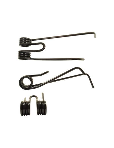 Muelle - Henificador - Izdo. - Longitud:379mm, Anchura:101mm, Ø9mm - Recambio para Lely Corresponde a: 4101701380