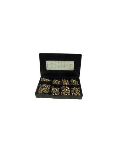 Caja 185 pzas. Surtido Engrasadores - Pulgadas