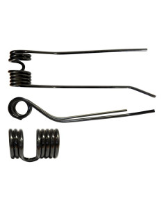 Muelle - Henificador - Izdo. - Longitud:401mm,... 2