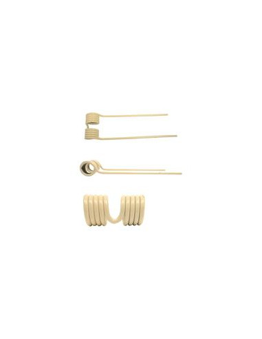 Muelle - Henificador - Izdo. - Longitud:410mm, Anchura:115mm, Ø9mm - Recambio para PZ, Vicon Corresponde a: PZ339