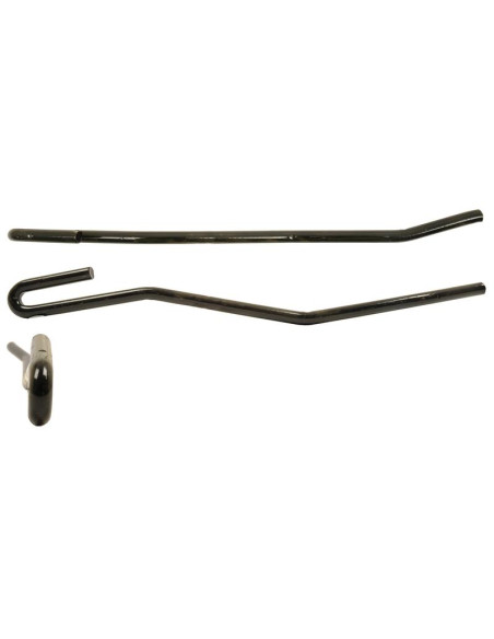 Muelle - Henificador - Izdo. - Longitud:420mm, Anchura Ø11mm - Recambio para Vicon Corresponde a: 90036190