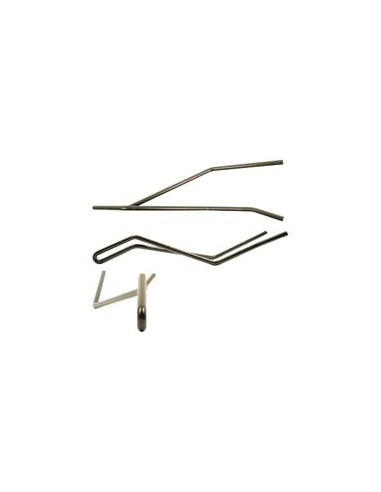 Muelle - Henificador - Izdo. - Longitud:460mm, Anchura:137mm, Ø11mm - Recambio para Vicon Corresponde a: 99136240
