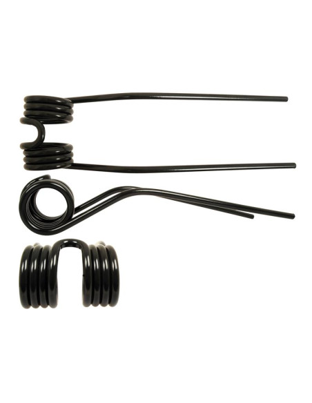 Muelle - Henificador Longitud:378mm, Anchura:98mm, Ø9.5mm - Recambio para Deutz-Fahr Corresponde a: 1662005786