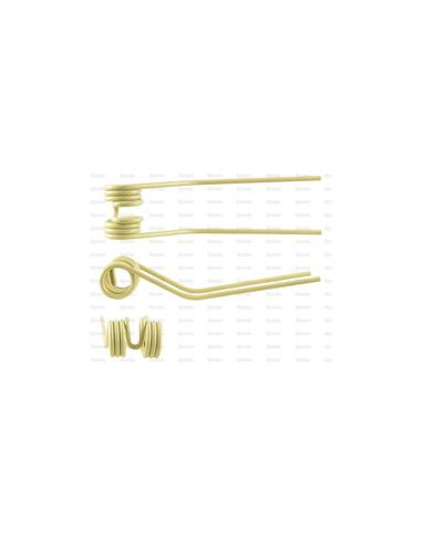 Muelle - Henificador Longitud:417mm, Anchura:105mm, Ø10mm - Recambio para Krone