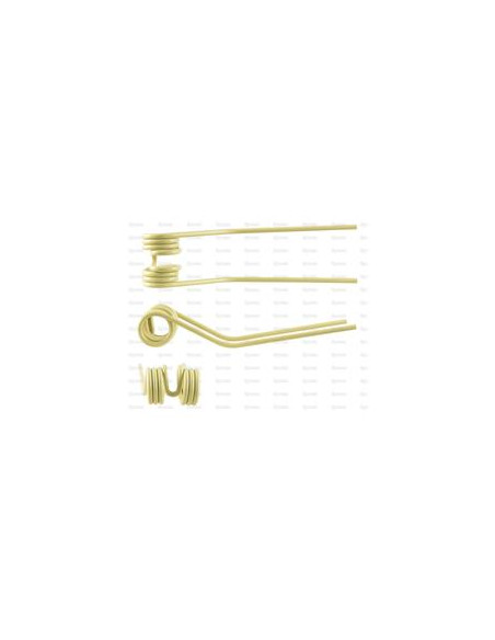 Muelle - Henificador Longitud:417mm, Anchura:105mm, Ø10mm - Recambio para Krone