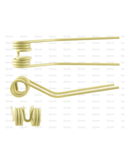 Muelle - Henificador Longitud:417mm, Anchura:105mm, Ø10mm - Recambio para Krone