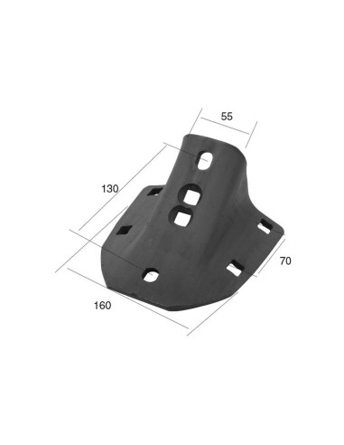 Punta reja 155x8mm Corresponde a: 4679106