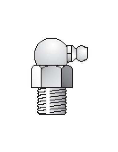 Engrasador - 1/4'' UNF 90°