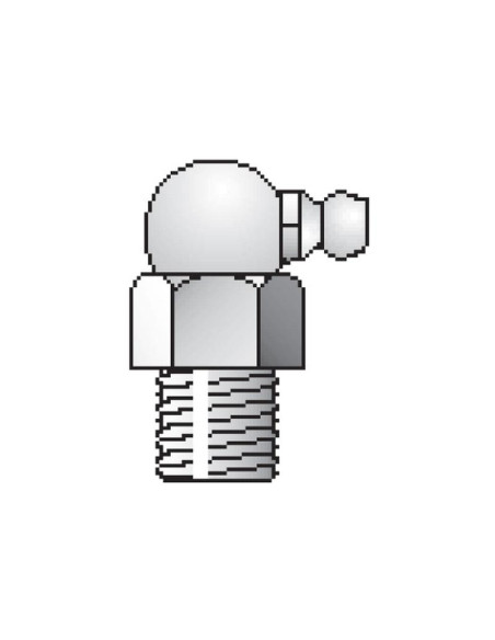 Engrasador - 1/4'' UNF 90°