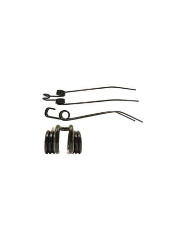 Muelle - Rastrillo - - - Longitud:630mm, Anchura:94mm, Ø9mm - Recambio para Deutz-Fahr Corresponde a: 16504333