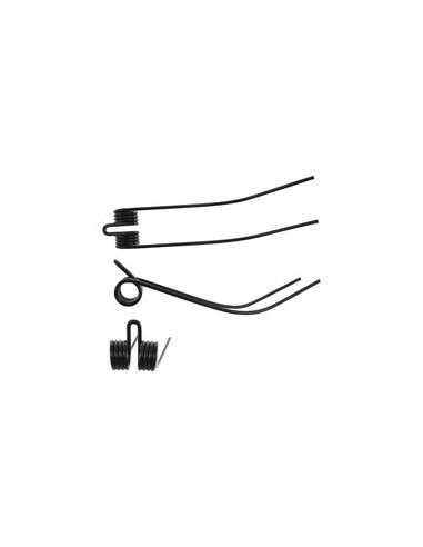 Muelle - Rastrillo - Dcha/Izda - Longitud:477mm, Anchura:98mm, Ø8.5mm - Recambio para Kuhn Corresponde a: 57502000