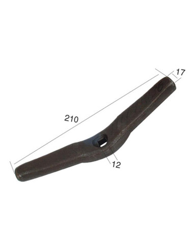 Puntera Cultivador Doble 210x17x16mm...