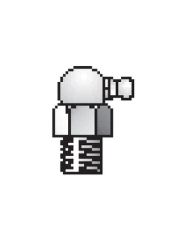 Engrasador - 1/8'' BSP 90°