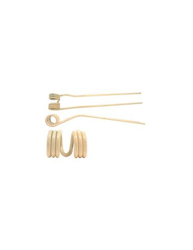 Muelle - Rastrillo - Dcho. - Longitud:630mm, Anchura:97mm, Ø10mm - Recambio para Krone Corresponde a: 2650620